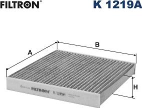 Filtron K 1219A - Filtru, aer habitaclu www.parts5.com