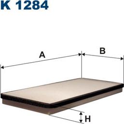 Filtron K1284 - Φίλτρο, αέρας εσωτερικού χώρου www.parts5.com