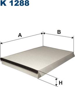 Filtron K1288 - Filter,salongiõhk www.parts5.com