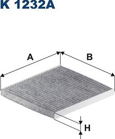 Filtron K 1232A - Filter,salongiõhk www.parts5.com