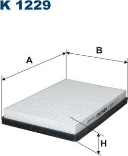 Filtron K1229 - Filter, interior air www.parts5.com
