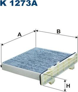 Filtron K1273A - Filter, interior air www.parts5.com