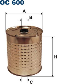 Filtron OC600 - Filtro de aceite www.parts5.com