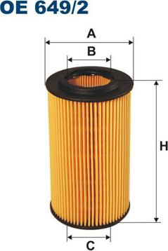 Filtron OE649/2 - Öljynsuodatin www.parts5.com