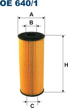 Filtron OE640/1 - Öljynsuodatin www.parts5.com