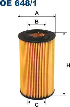 Filtron OE648/1 - Filter za ulje www.parts5.com