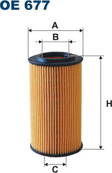 Filtron OE677 - Öljynsuodatin www.parts5.com