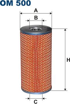 Filtron OM 500 - Oil Filter www.parts5.com