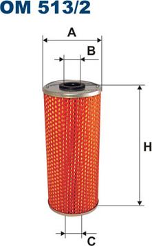 Filtron OM513/2 - Filter za ulje www.parts5.com