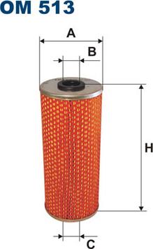 Filtron OM513 - Oljni filter www.parts5.com