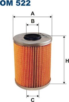 Filtron OM522 - Oil Filter www.parts5.com