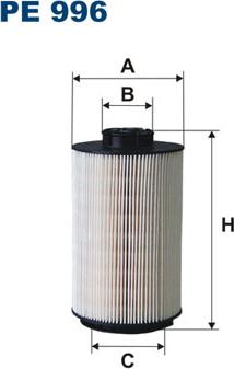 Filtron PE996 - Fuel filter www.parts5.com