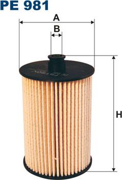 Filtron PE981 - Kraftstofffilter www.parts5.com