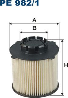 Filtron PE982/1 - Fuel filter www.parts5.com