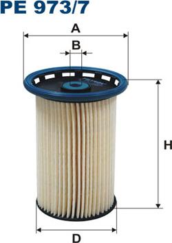 Filtron PE973/7 - Filtru combustibil www.parts5.com