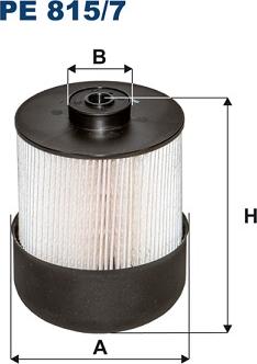 Filtron PE815/7 - Filtro combustible www.parts5.com