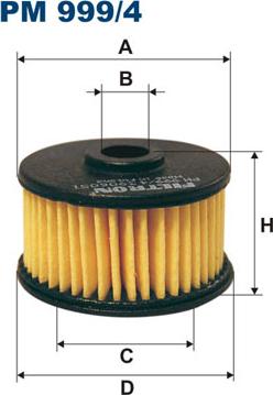 Filtron PM 999/4 - Fuel filter www.parts5.com