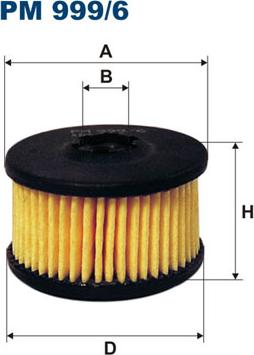 Filtron PM 999/6 - Fuel filter www.parts5.com