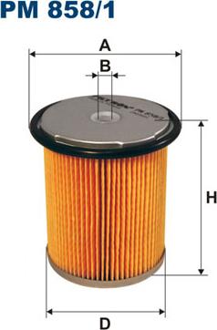 Filtron PM858/1 - Üzemanyagszűrő www.parts5.com