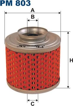 Filtron PM803 - Filtru combustibil www.parts5.com