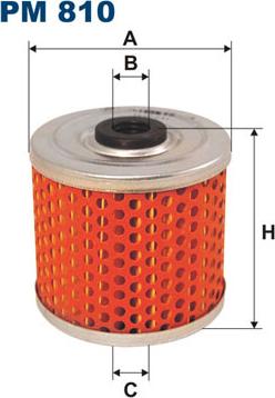 Filtron PM810 - Filtro combustible parts5.com