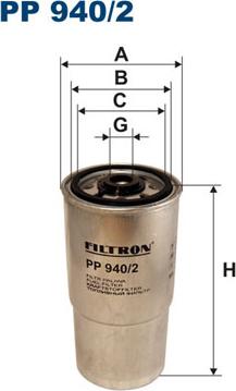 Filtron PP940/2 - Filtro combustible www.parts5.com