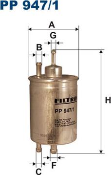 Filtron PP947/1 - Palivový filter www.parts5.com