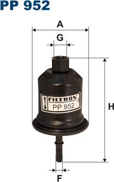 Filtron PP952 - Filtru combustibil parts5.com