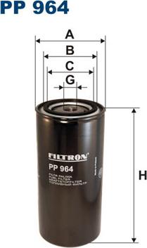 Filtron PP964 - Filtru combustibil www.parts5.com