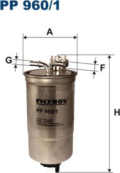 Filtron PP960/1 - Filter goriva www.parts5.com