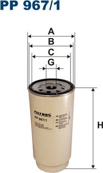 Filtron PP967/1 - Kraftstofffilter www.parts5.com