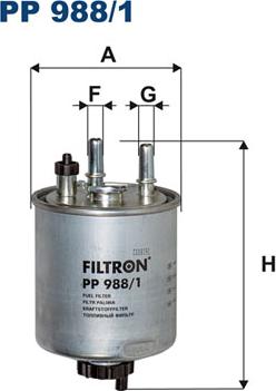 Filtron PP988/1 - Palivový filtr www.parts5.com