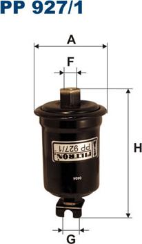 Filtron PP927/1 - Filtru combustibil www.parts5.com