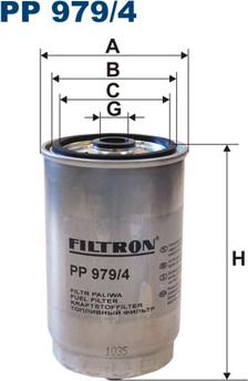 Filtron PP979/4 - Fuel filter www.parts5.com