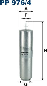 Filtron PP976/4 - Fuel filter parts5.com