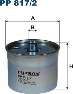 Filtron PP817/2 - Fuel filter www.parts5.com