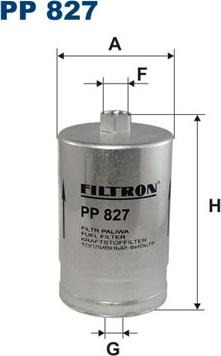 Filtron PP827 - Filtru combustibil www.parts5.com