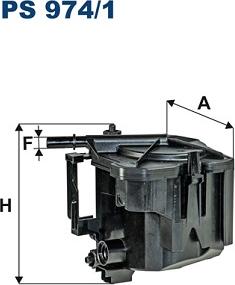 Filtron PS974/1 - Üzemanyagszűrő www.parts5.com