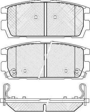 Opel 19208346 - Set placute frana,frana disc www.parts5.com