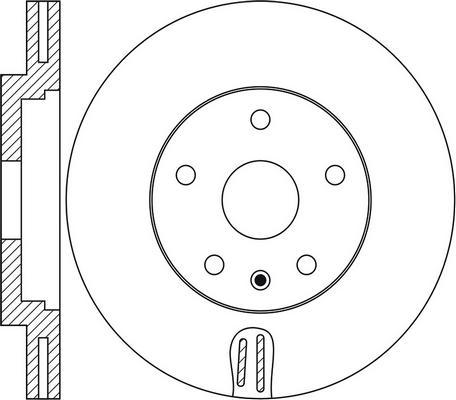 Maxgear 19-2431 - Brake Disc www.parts5.com