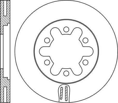 A.B.S. 17105 - Brake Disc www.parts5.com