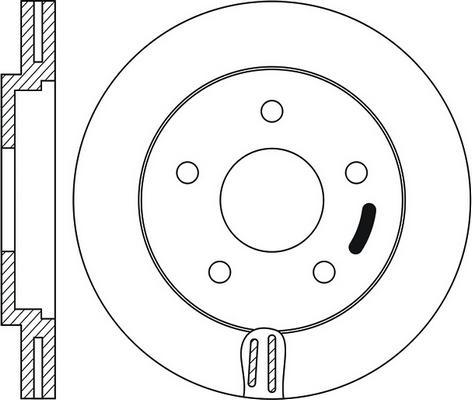 BOSCH 0 986 478 983 - Тормозной диск www.parts5.com