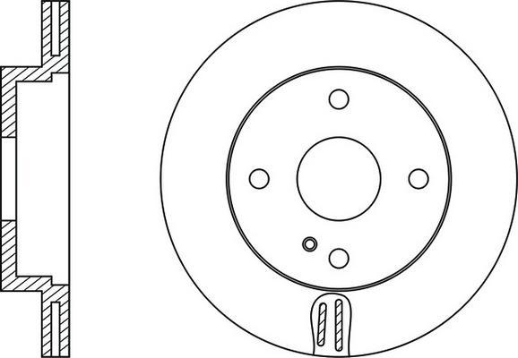 A.B.S. 15946 - Brake Disc www.parts5.com