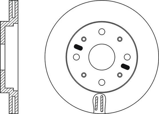 QUARO QD9833 - Disc frana www.parts5.com