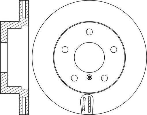 ATE 24.0124-0197.1 - Disc frana www.parts5.com