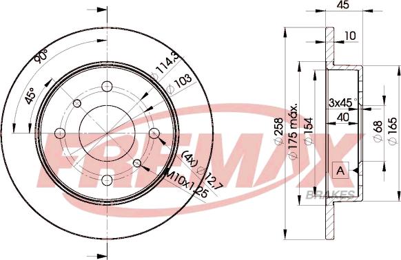 FREMAX BD-9901 - Fren diski www.parts5.com