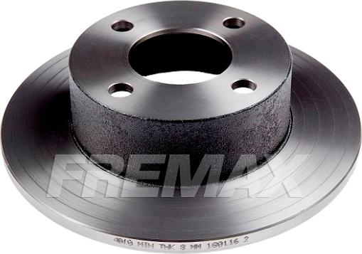 FREMAX BD-4010 - Тормозной диск www.parts5.com