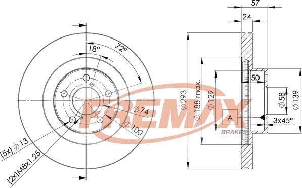 FREMAX BD-4702 - Piduriketas www.parts5.com