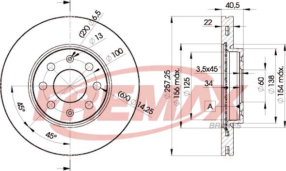 FREMAX BD-0920 - Disco de freno www.parts5.com