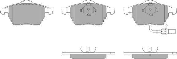 FREMAX FBP-0868 - Brake Pad Set, disc brake www.parts5.com